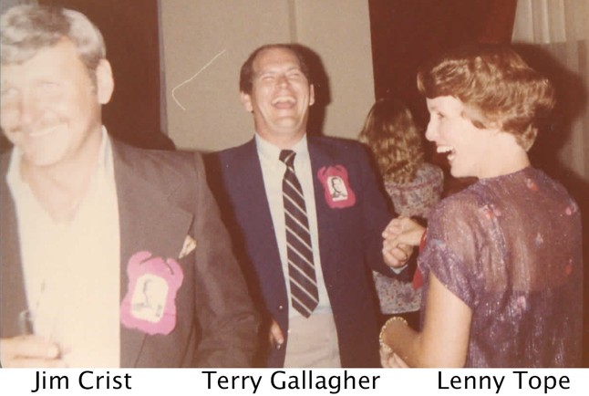 Jim Crist - Terry Gallagher - Lenny Tope