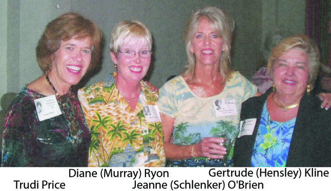 Trudi (Price) Massaro - Dianne (Ryon) Murray - Jeanne (O'Brien) Schlenker - Gertrude (Kline) Hensley